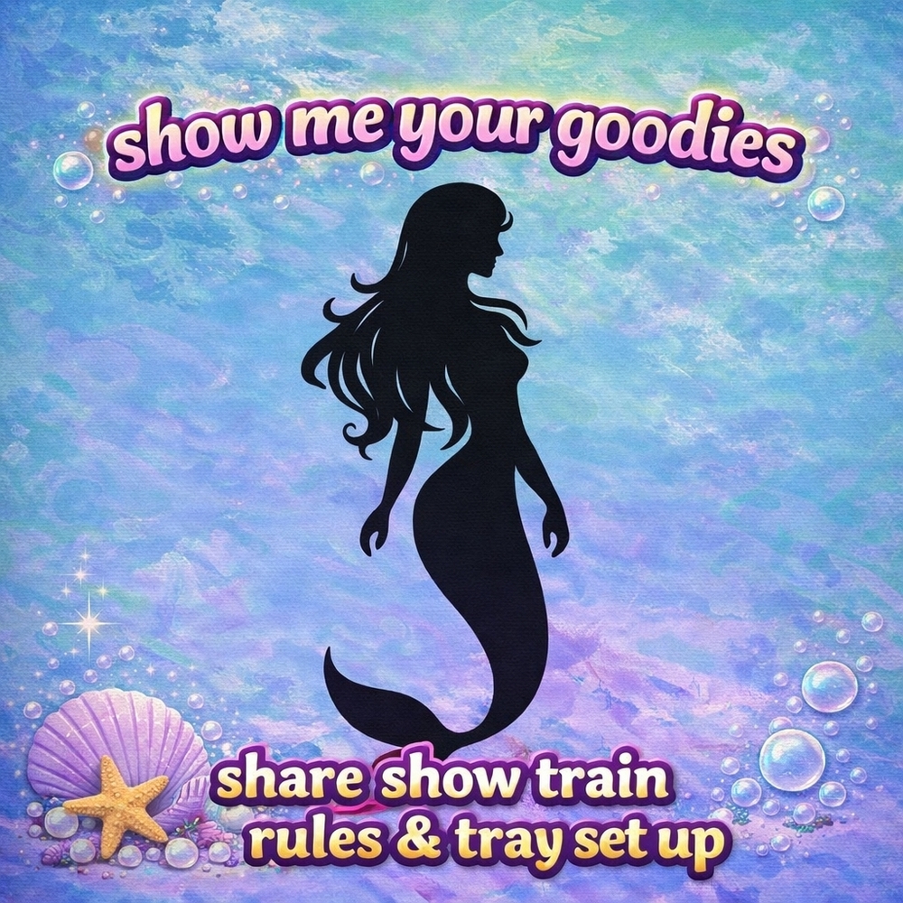 Show Me Your Goodies- Tray Set Up & Basic Guidelines For Monday Train